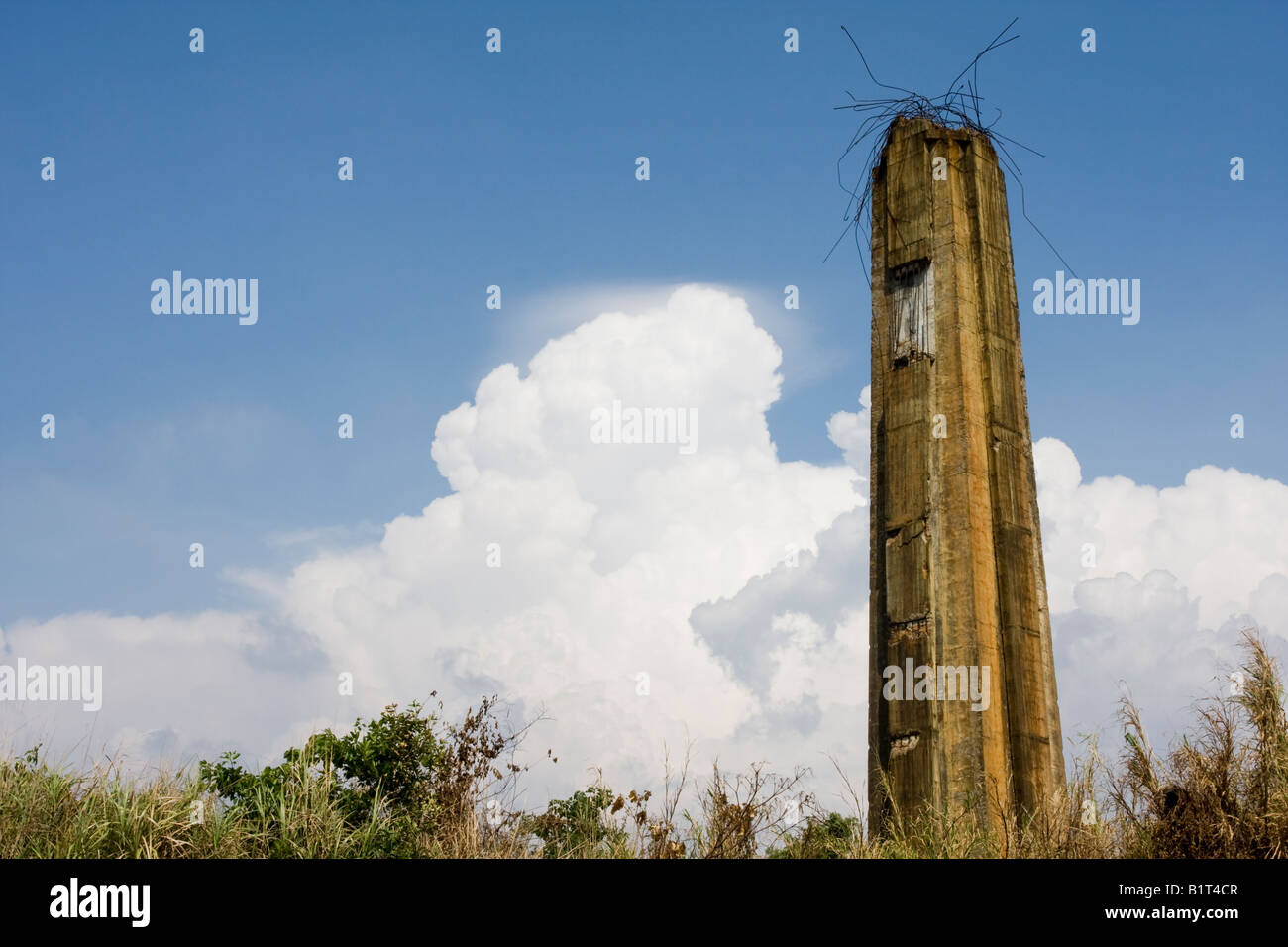 Abandoned brick kiln Huatan Changhua Taiwan ROC Stock Photo