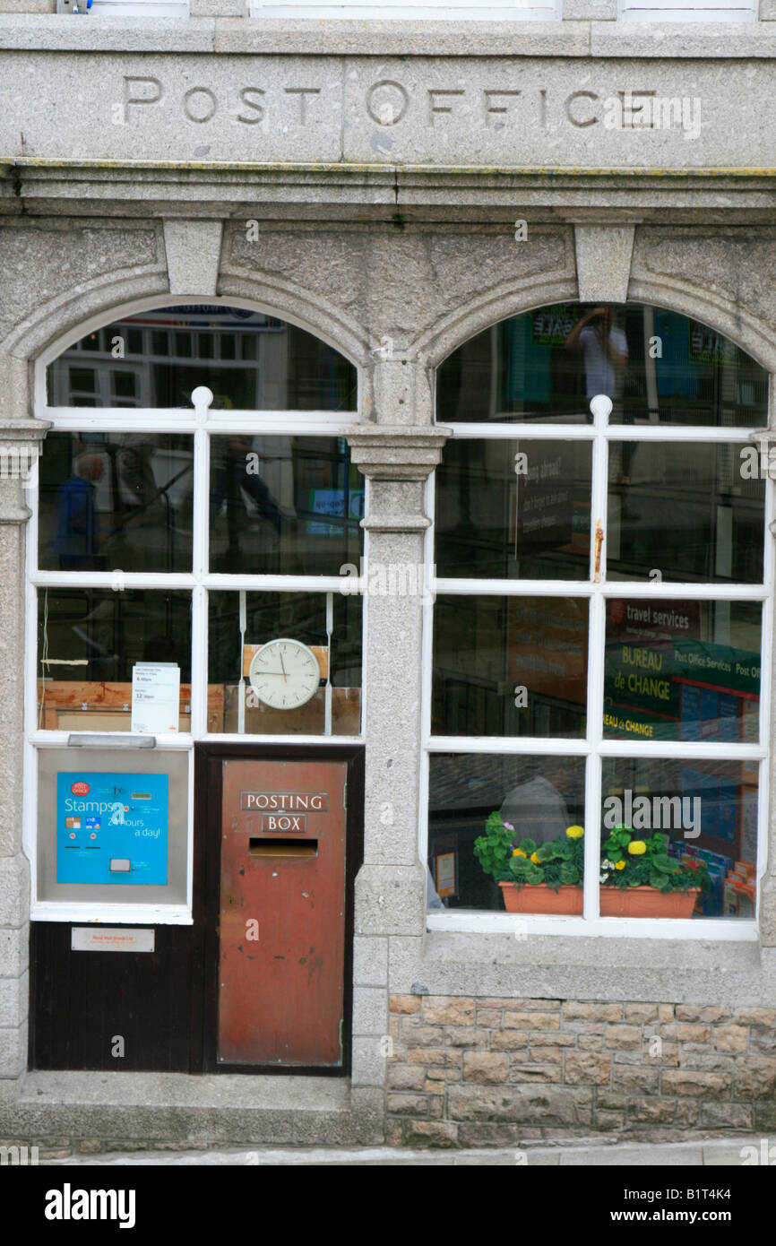 post office penzance cornish town centre cornwall england uk gb Stock