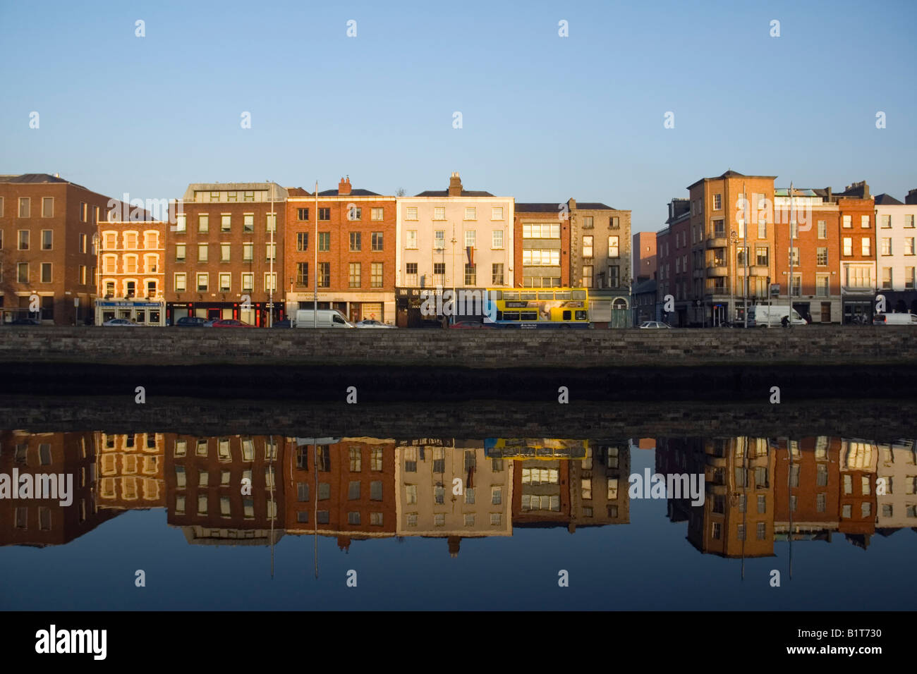Ormond Quay Upper and the River Liffey, Dublin, Ireland Stock Photo Alamy