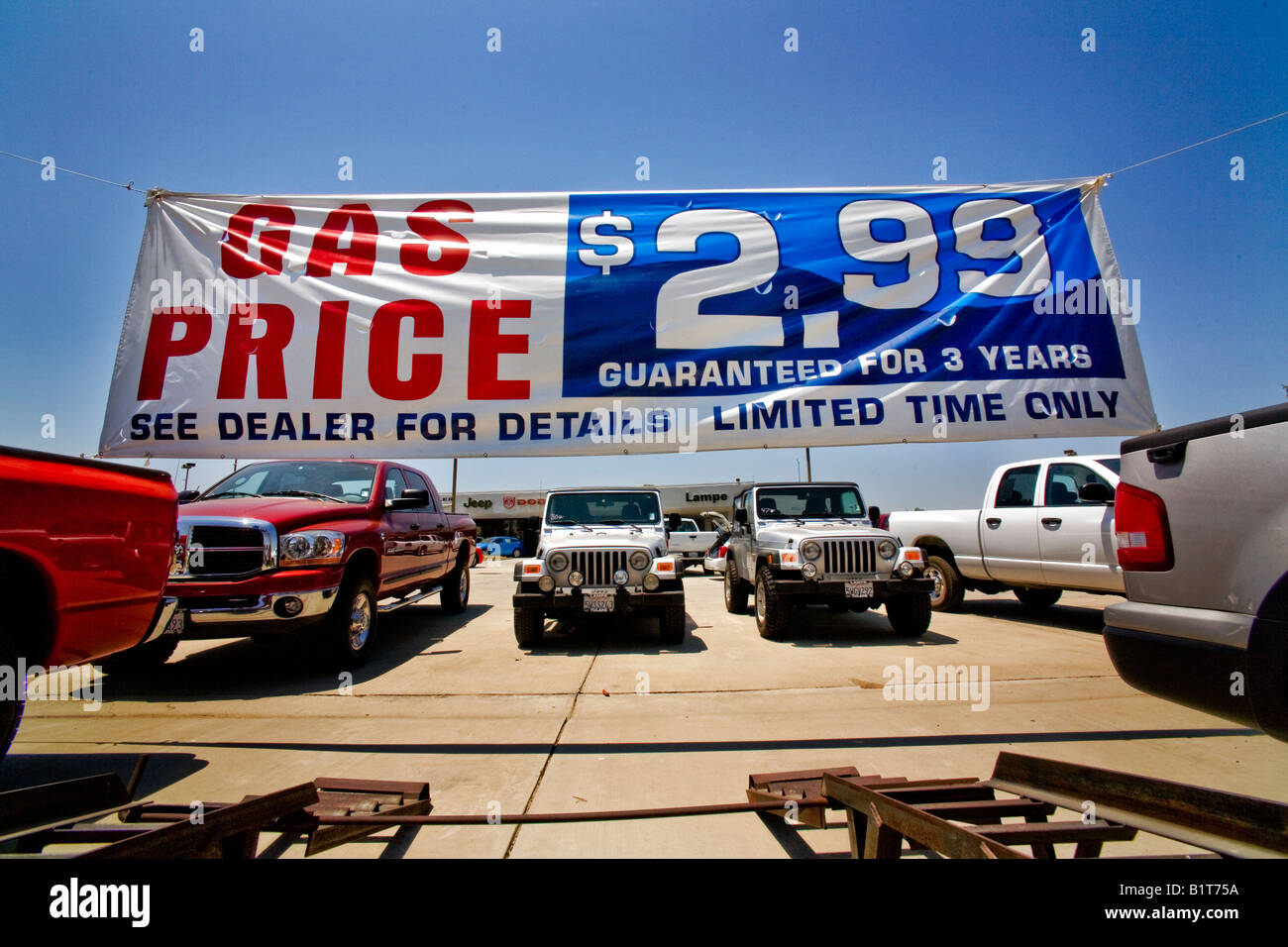 To stimulate business in a recession economy a Tulare California car