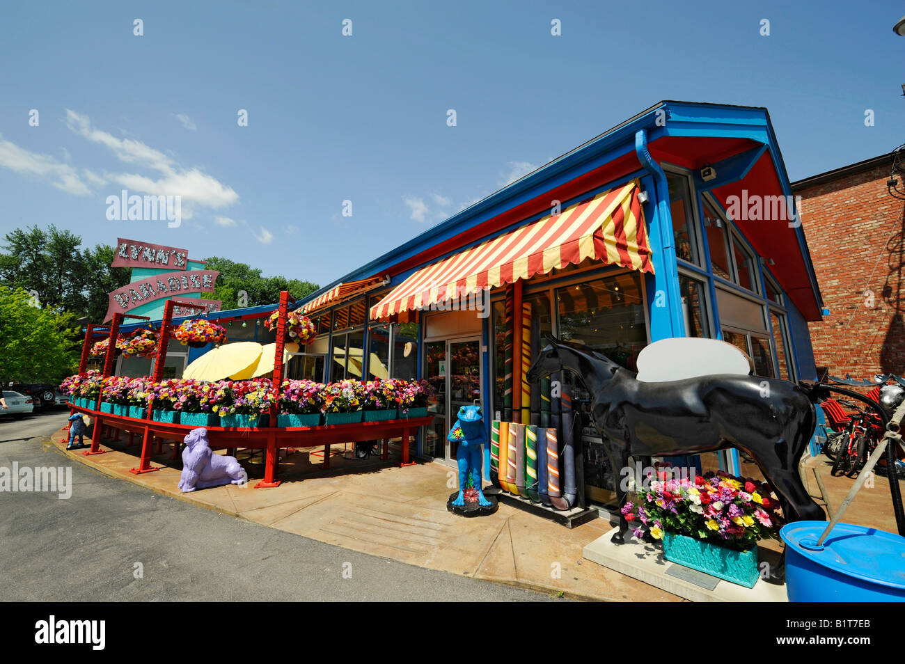 Historic famous Lynns Cafe Louisville Kentucky KY Stock Photo Alamy