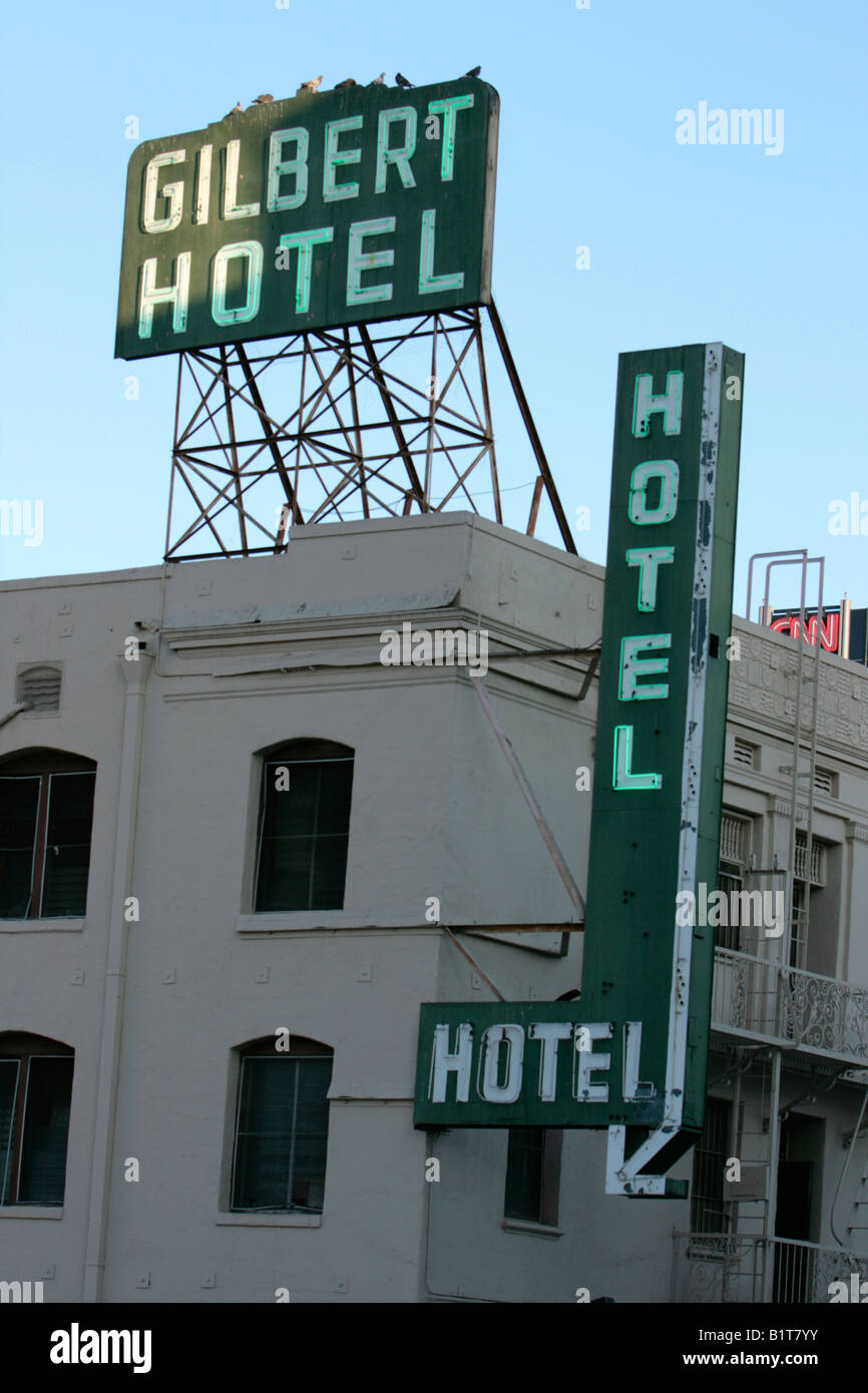 Hotel Gilbert in Hollywood, California, USA Stock Photo Alamy