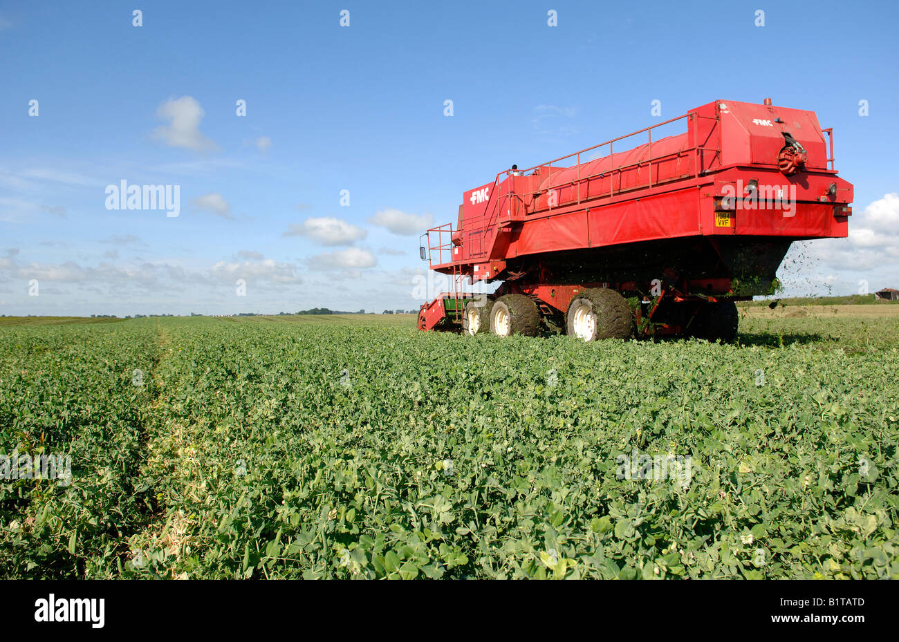 Pea harvester hi-res stock photography and images - Alamy