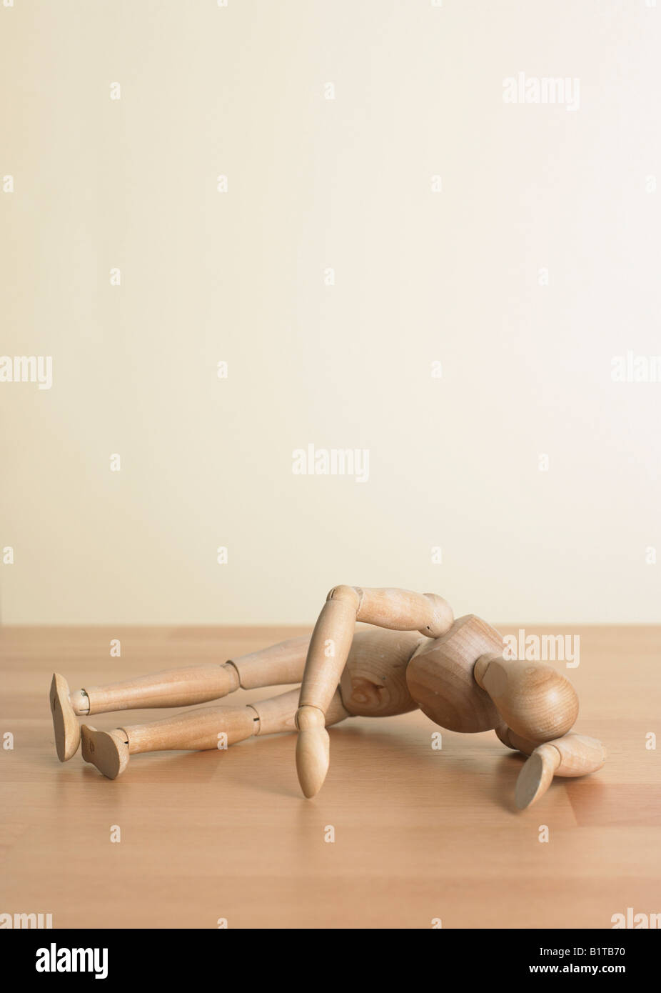collapsed artists dummy Stock Photo