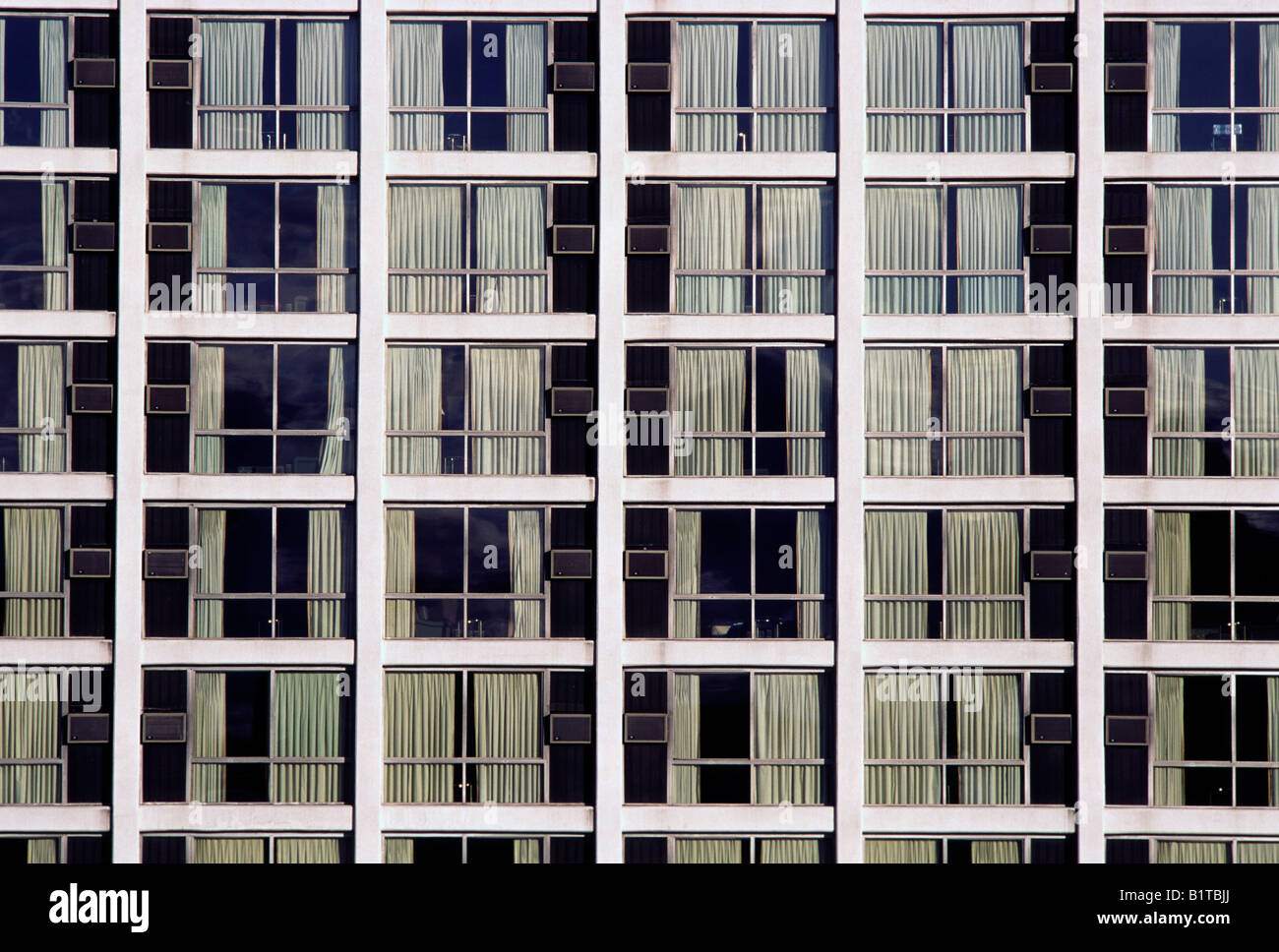 Windows, modern office building, Boston, Massachusetts Stock Photo