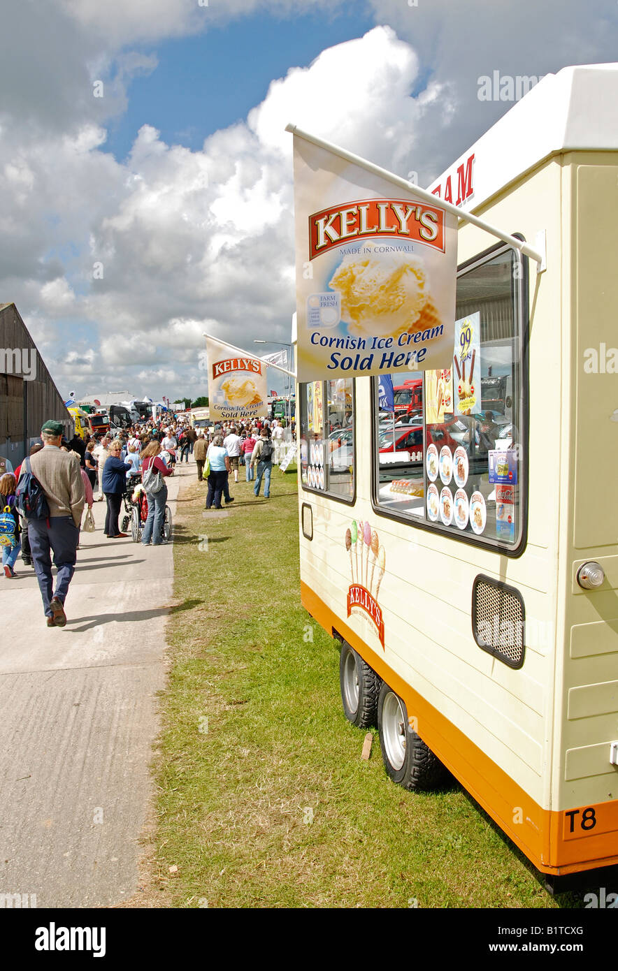 British Ice Cream Van Stock Photos & British Ice Cream Van Stock Images