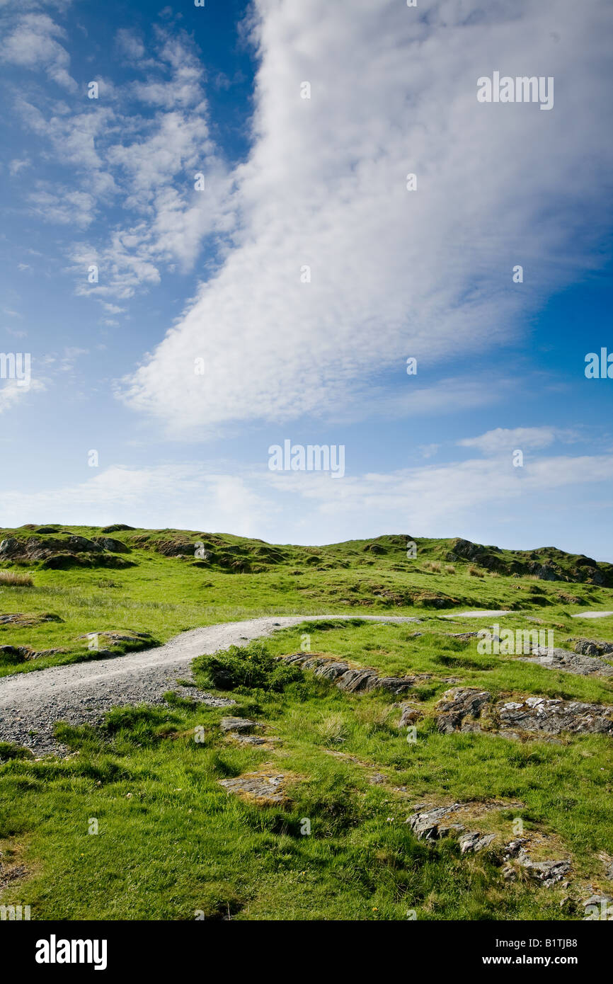 Dark sky dirt road hi-res stock photography and images - Alamy