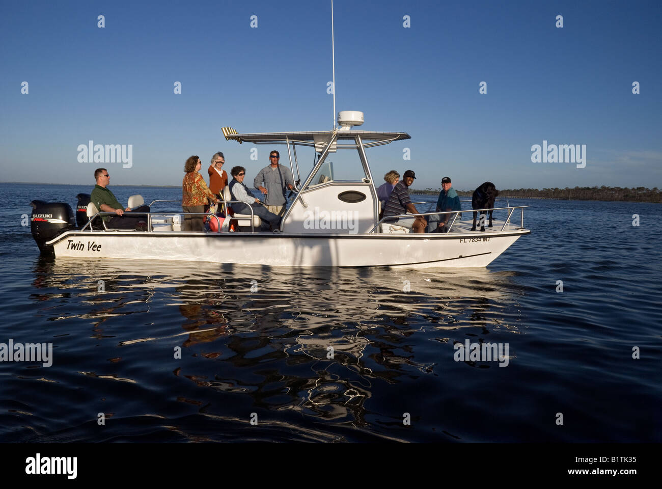 Sunset Boat Tour with Journeys of St Island in Apalachicola Bay