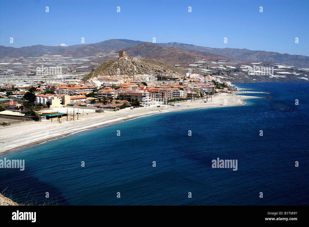 Castell De Ferro beach Spain Espana Stock Photo - Alamy