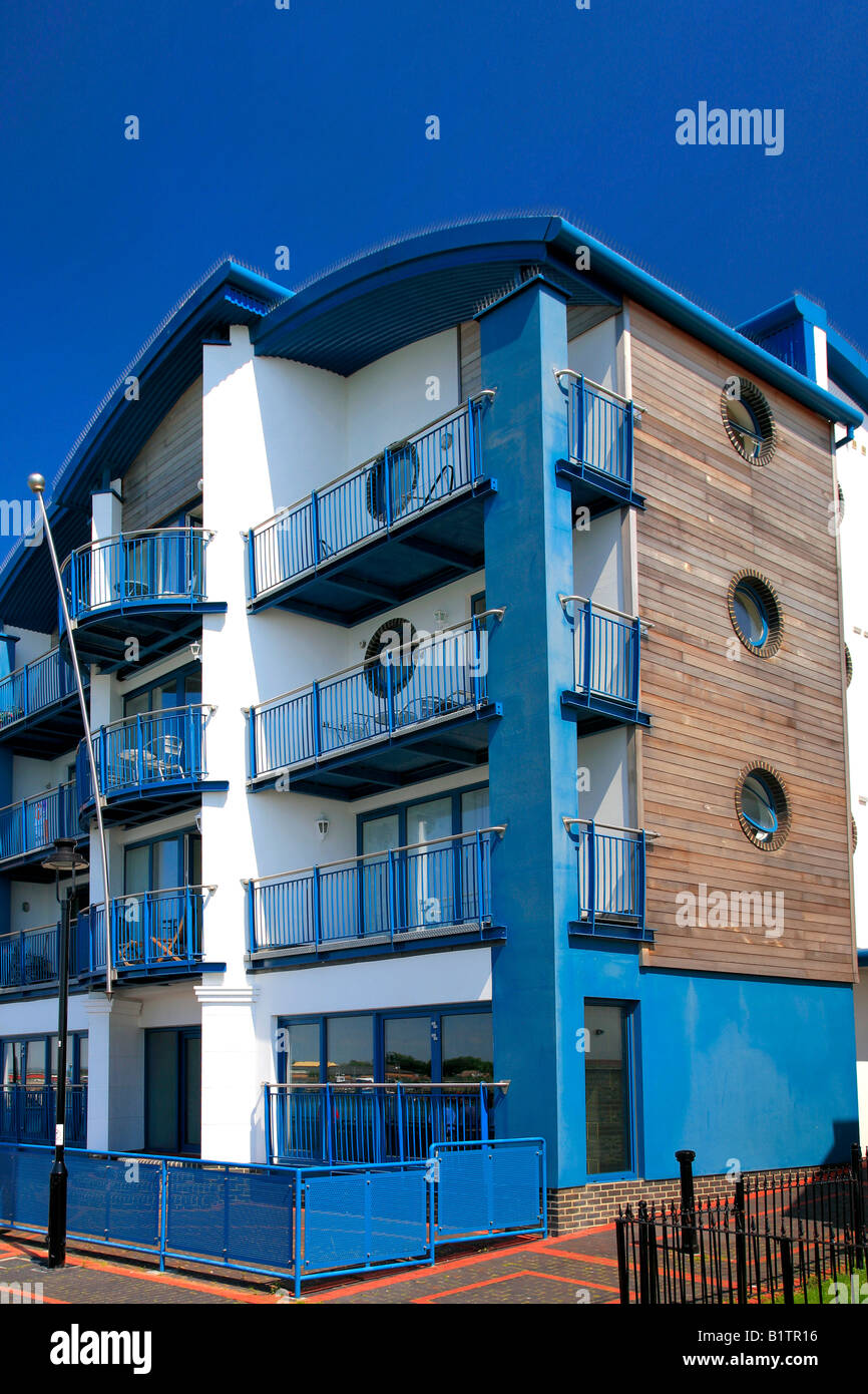 Modern Luxury Seafront Flats at Littlehampton Harbour Sussex England