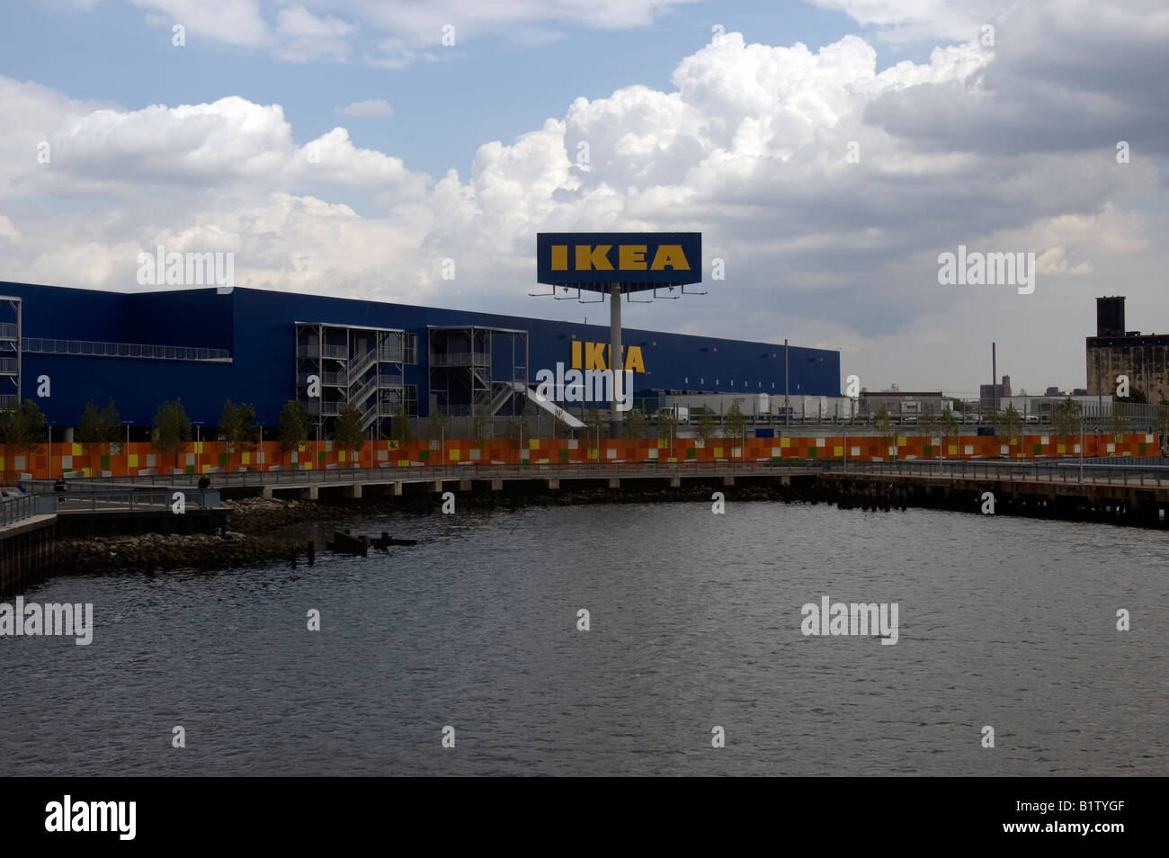Ikea home furnishings store in the Red Hook neighborhood in the borough of Brooklyn in New York