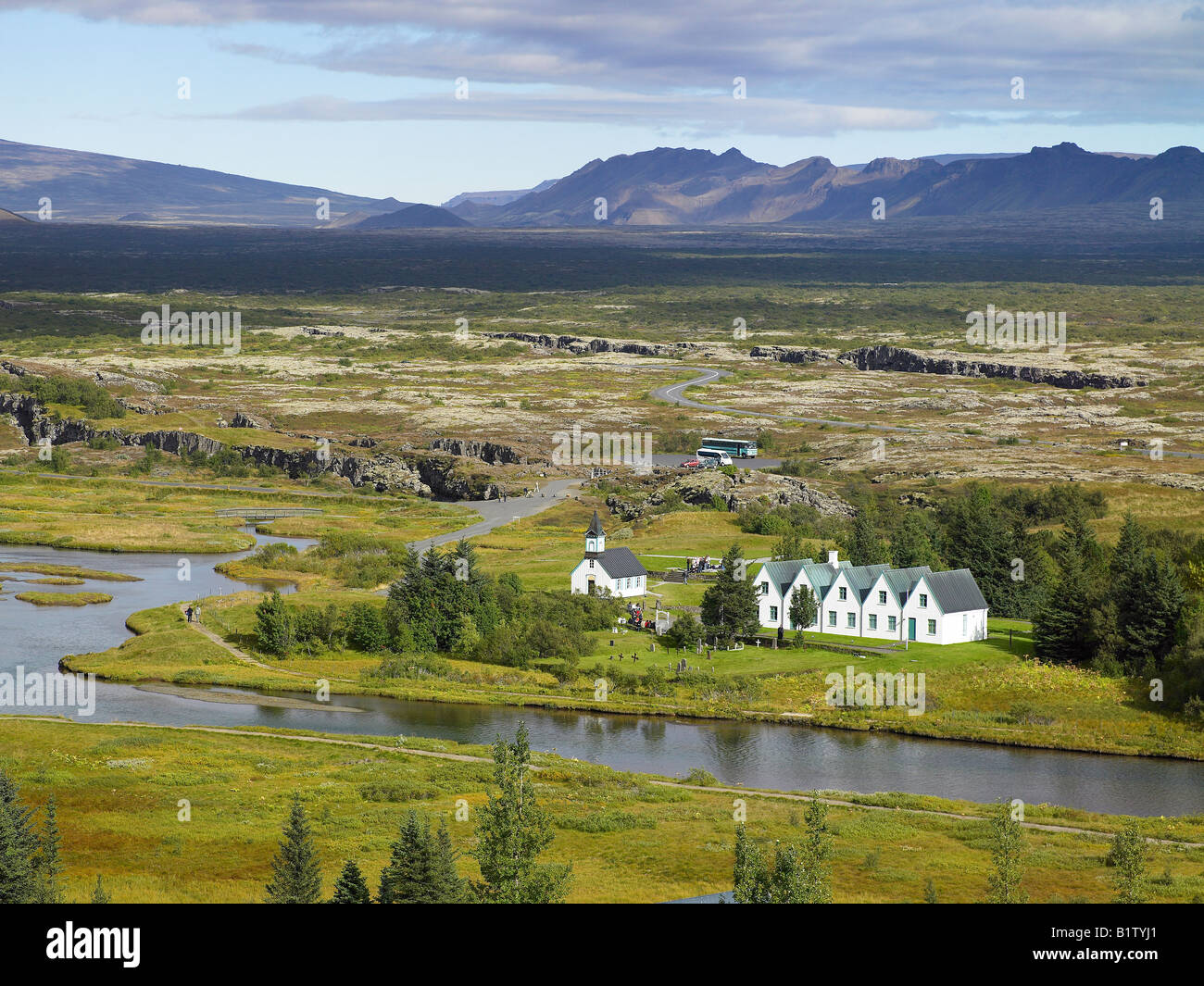 Thingvellir National Park, Iceland Stock Photo