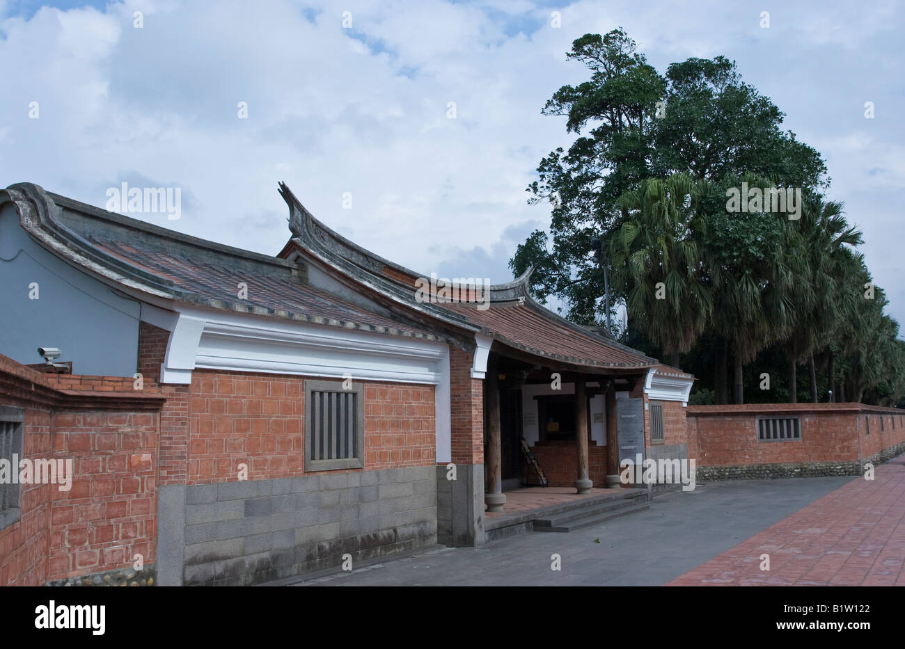 Lin Antai Old House The oldest residential building in Taipei this 30 room Fujian style house was built between 1783 and 1787. Stock Photo