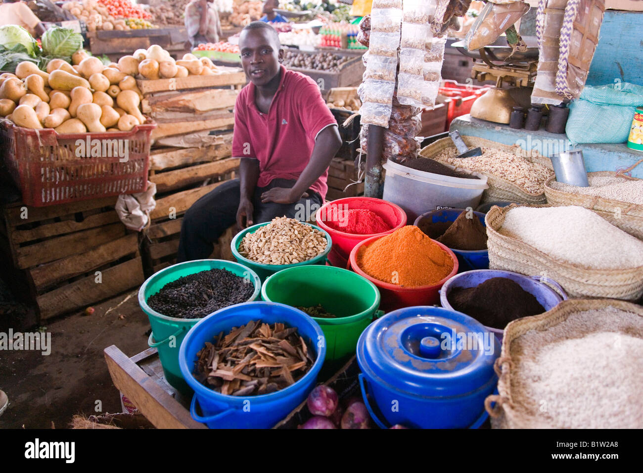 Indian market kenya hires stock photography and images Alamy