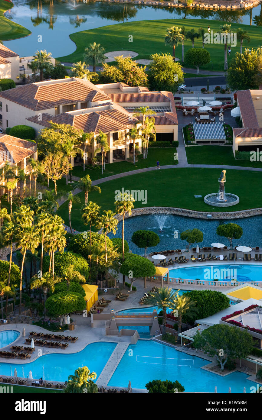 The Phoenician from Camelback Mountain Scottsdale, Arizona Stock Photo