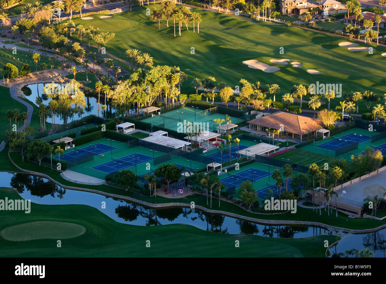 The Phoenician from Camelback Mountain Scottsdale, Arizona Stock Photo