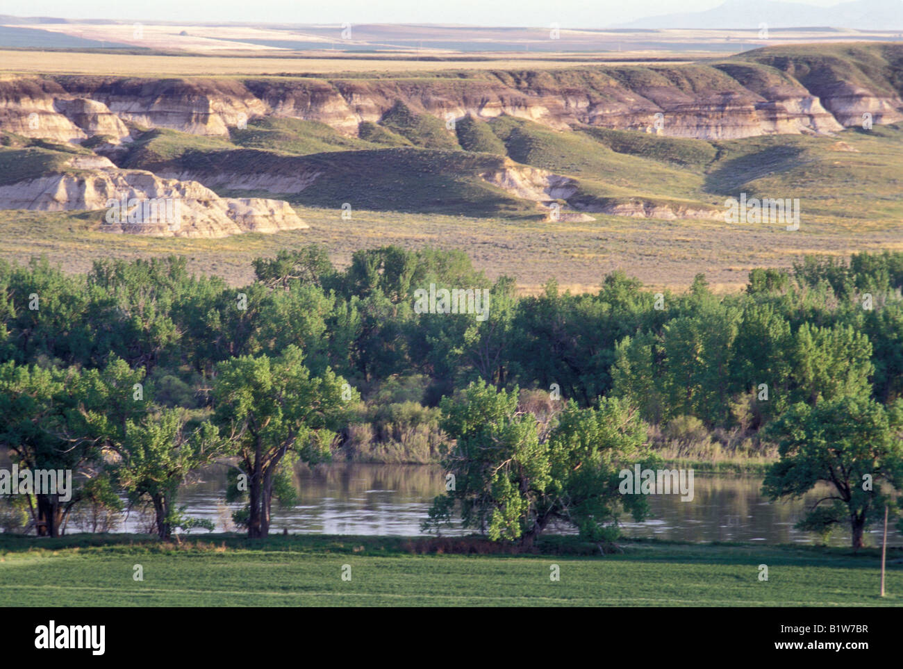 Missouri River at Coalbanks Landing a Lewis and Clark campsite in ...