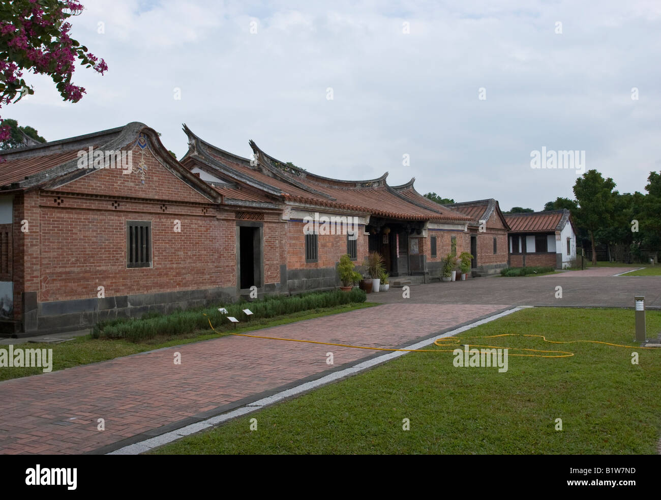 Lin Antai Old House The oldest residential building in Taipei this 30 room Fujian style house was built between 1783 and 1787. Stock Photo