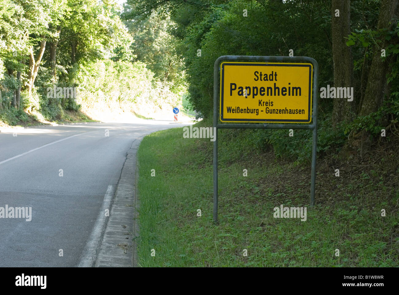 Europe Germany Franconia sign of Pappenheim; ich kenne meine Pappenheimer means knowing someone Europe Germany Franconia sign of Pappenheim; ich kenne meine Pappenheimer means knowing someone
