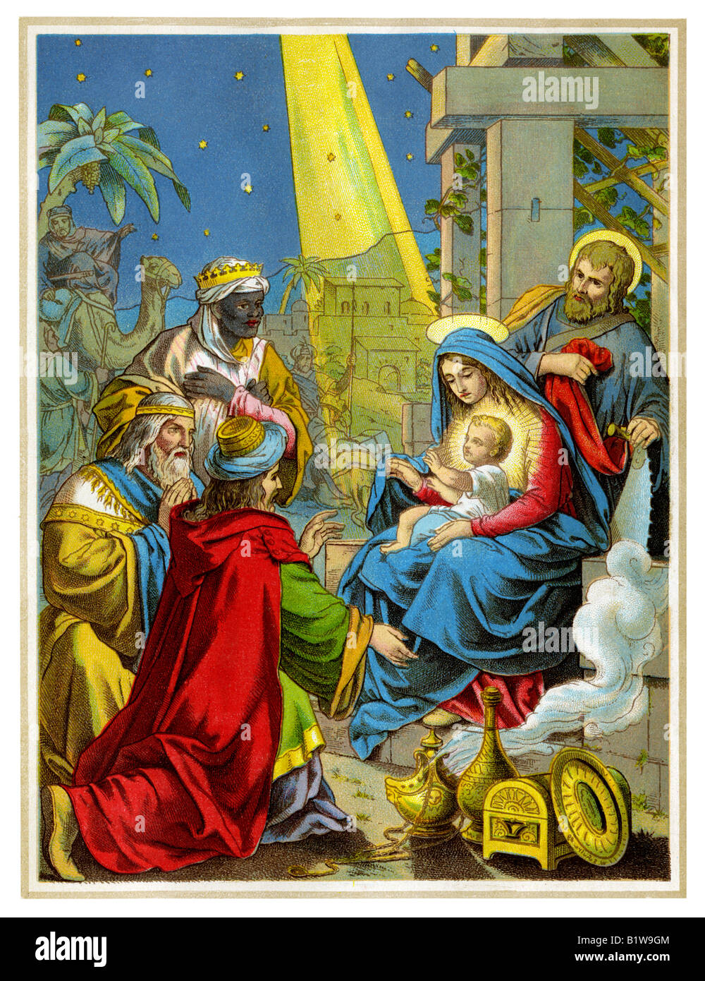Gifts for the baby jesus hires stock photography and images Alamy
