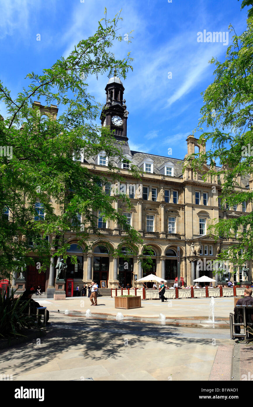 The Old Post Office, City Square, Leeds, West Yorkshire, England, UK. Stock Photo