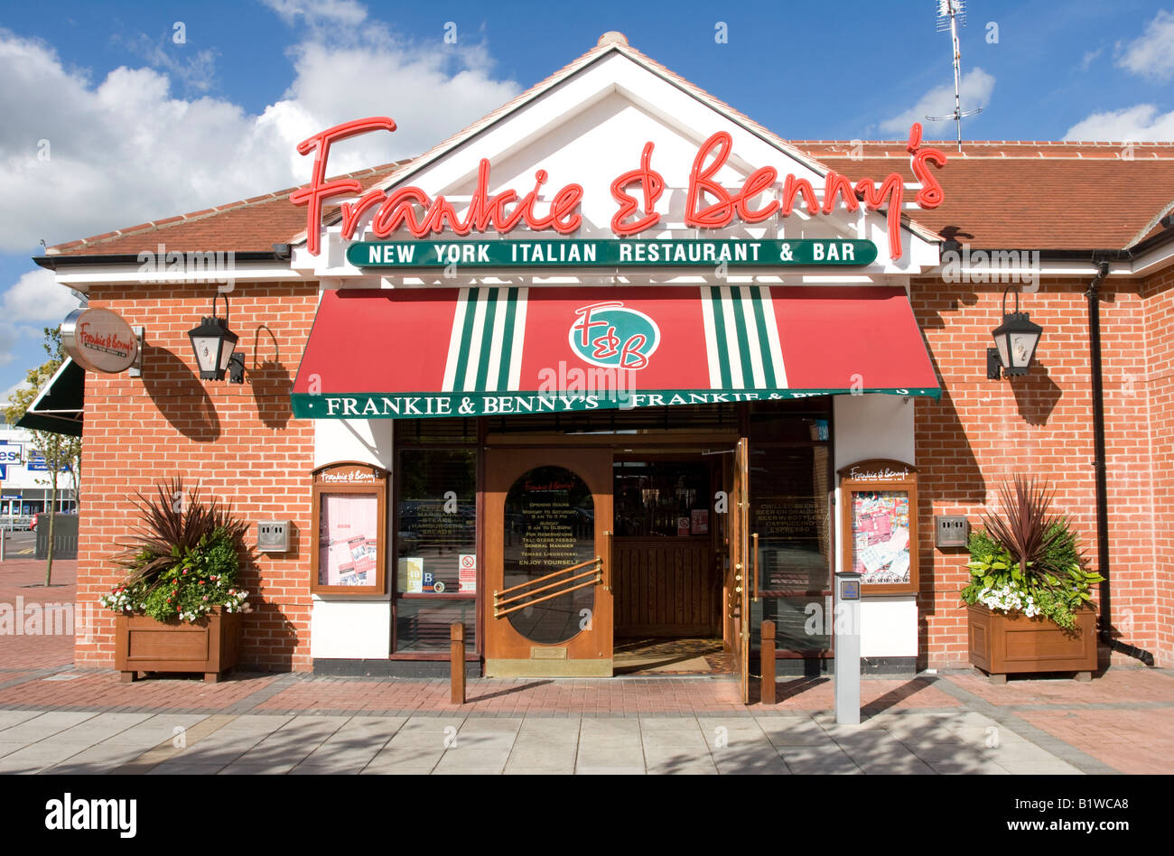 Frankie and Benny's New York Italian Restaurant & Bar - Aylesbury - Buckinghamshire Stock Photo