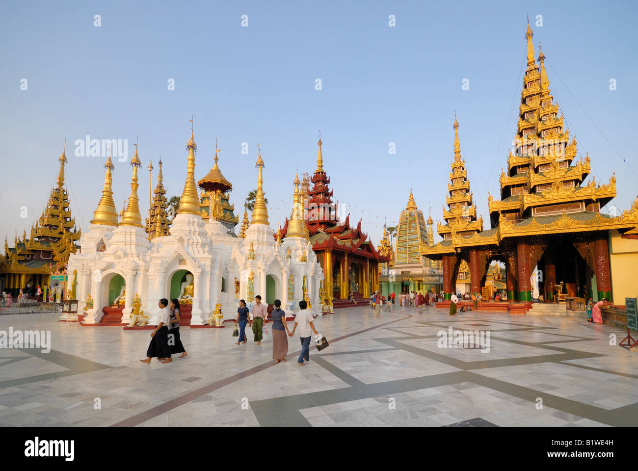 SHWEDAGON PAGODA one of the most famous buildings in Myanmar and Asia ...