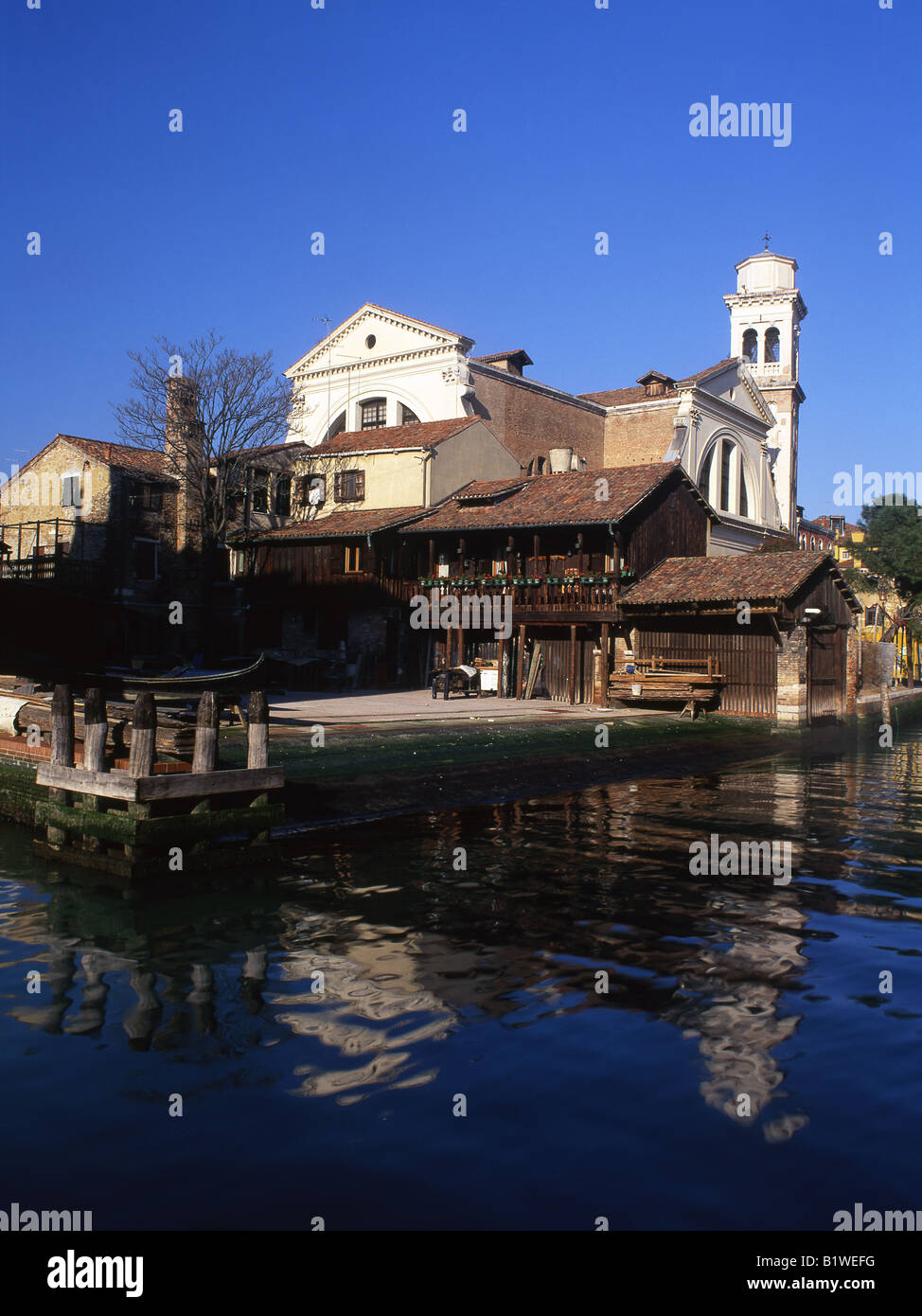 Squero di San Trovaso Boatyard Church