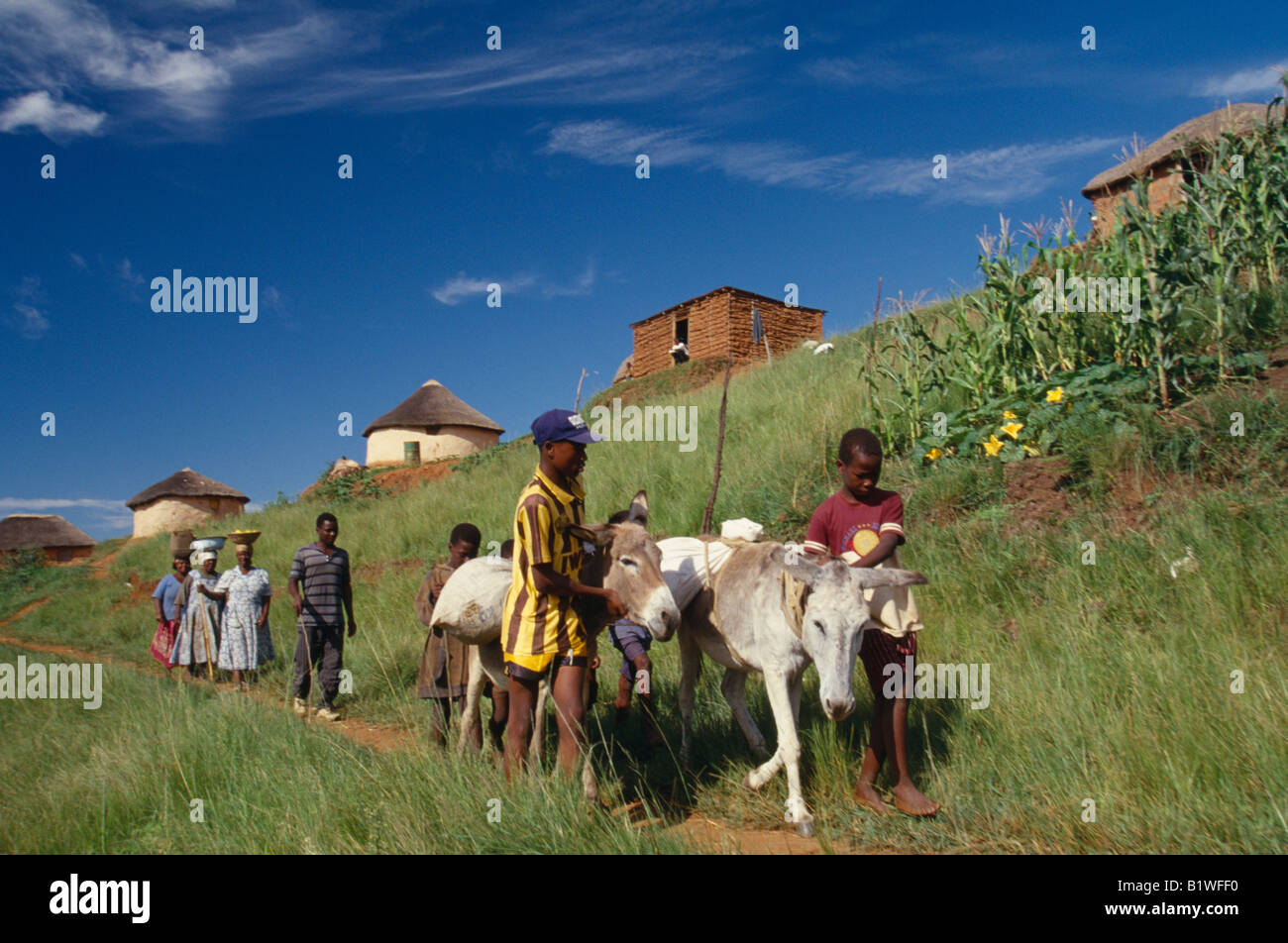 SOUTH AFRICA KwaZulu Natal Melmoth Stock Photo - Alamy