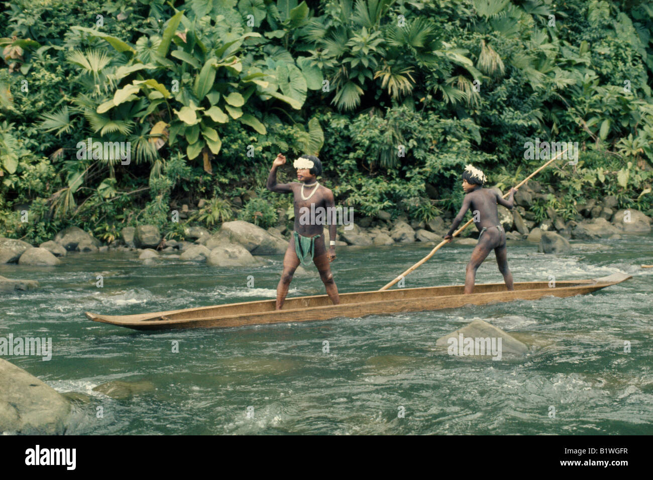 COLOMBIA Choco Embera Indigenous People Stock Photo - Alamy