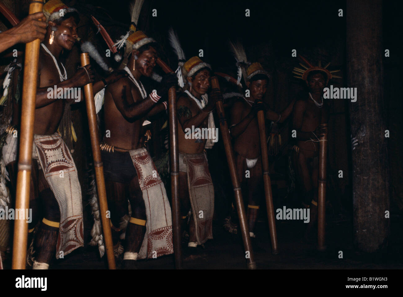 COLOMBIA North West Amazon Tukano Indigenous People Stock Photo