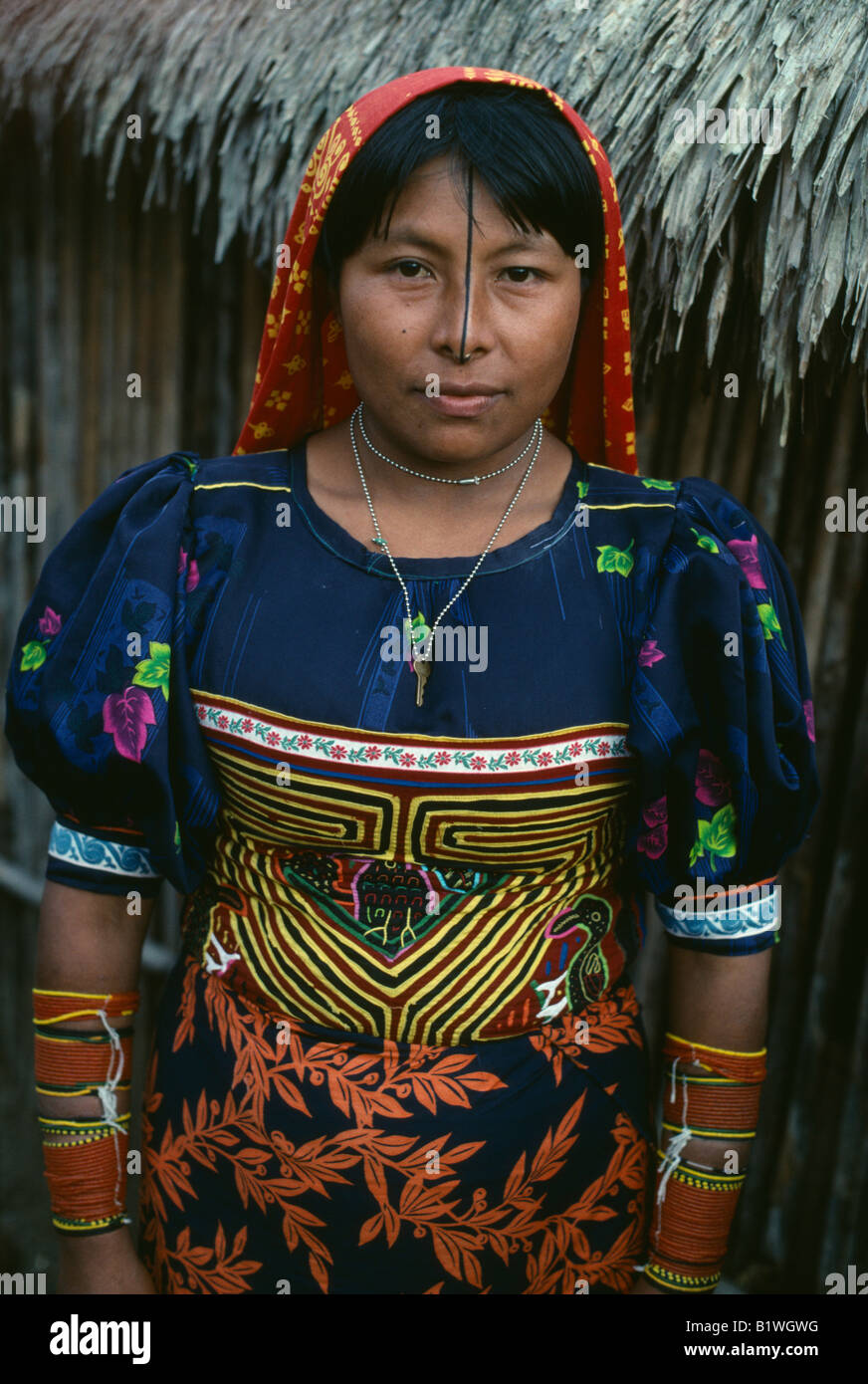 PANAMA San Blas Islands Ustupu Kuna Indians Stock Photo - Alamy