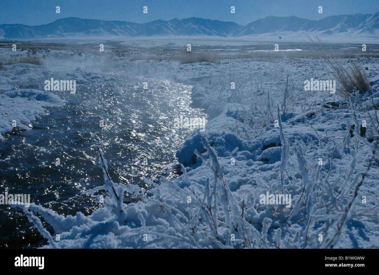 MONGOLIA Mongolian Steppe Stock Photo - Alamy