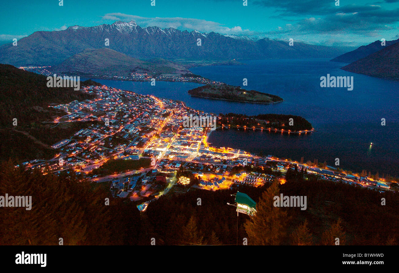 Skyline gondola queenstown new zealand hi-res stock photography and ...