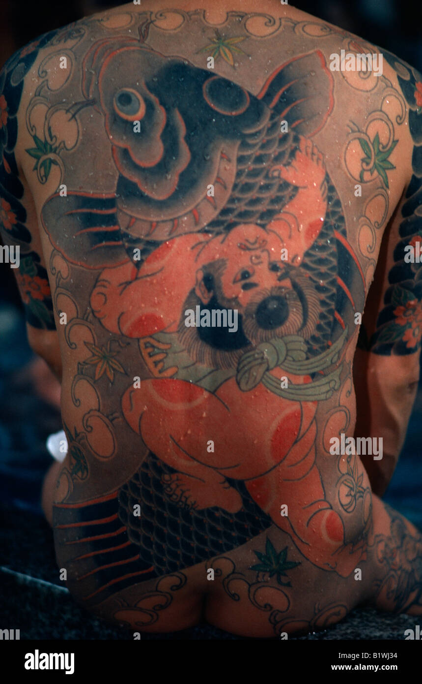 Brilliant Full Back Gangsta Tattoo