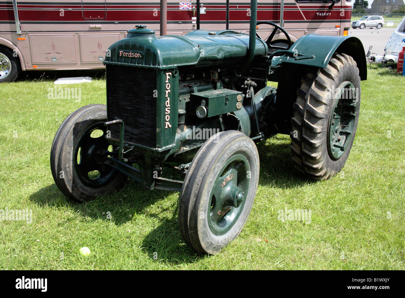 Fordson Tractor Stock Photo