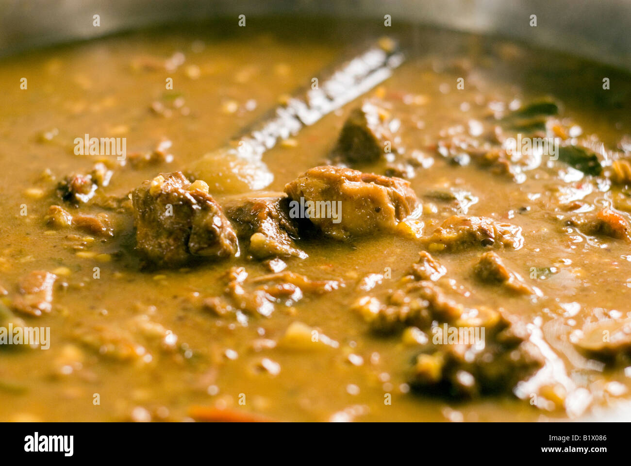 Hot Lamb Tagine Casserole Dish Stock Photo Alamy