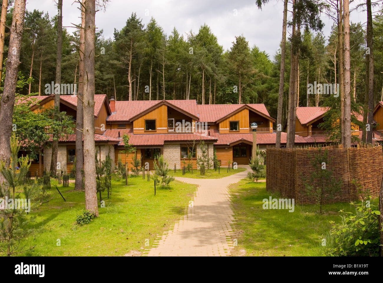 Executive Woodland Lodge Villas At Center Parcs at Elveden near
