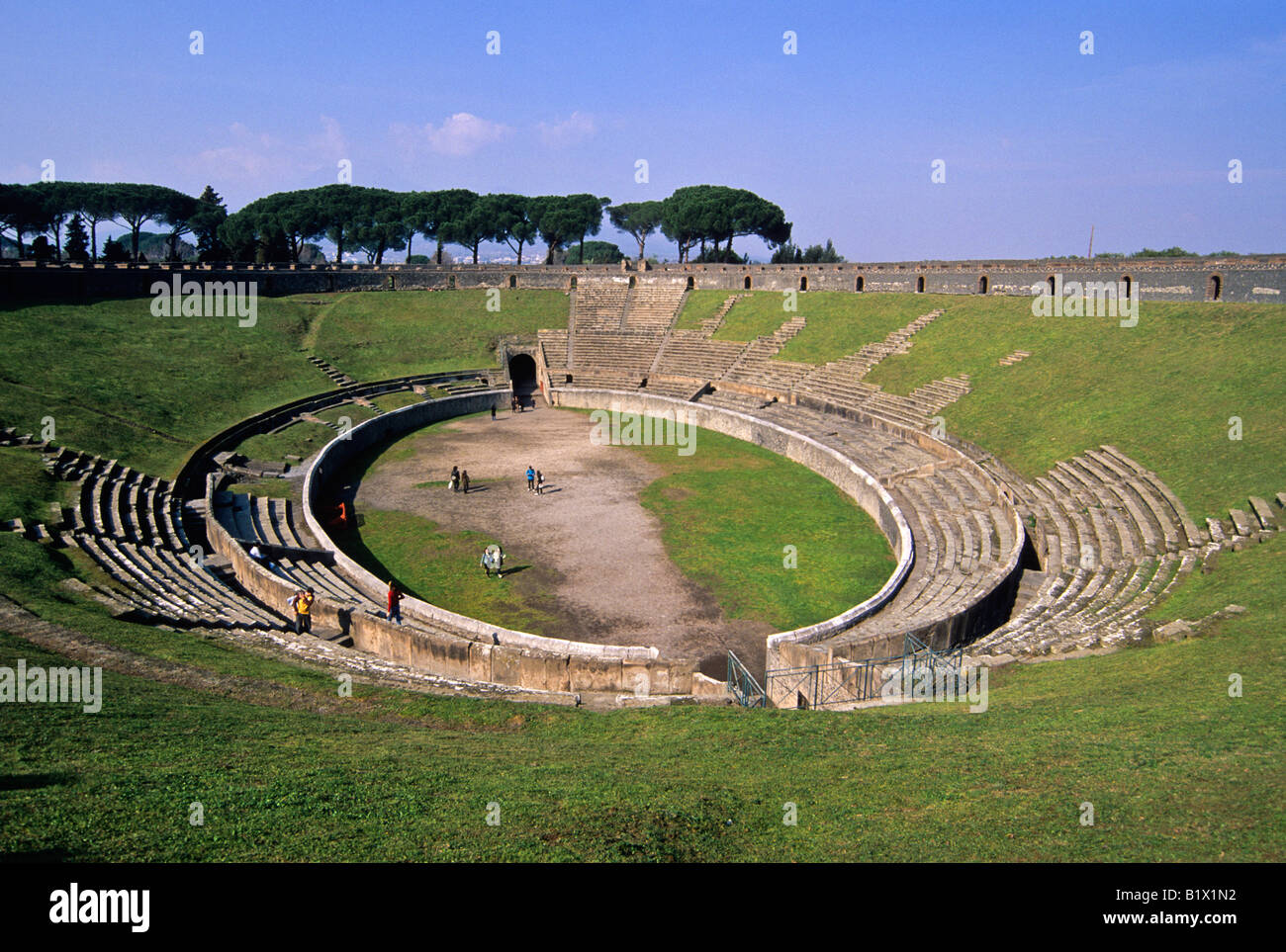 amphitheatre, pompeii, province of naples, campania, italy Stock Photo