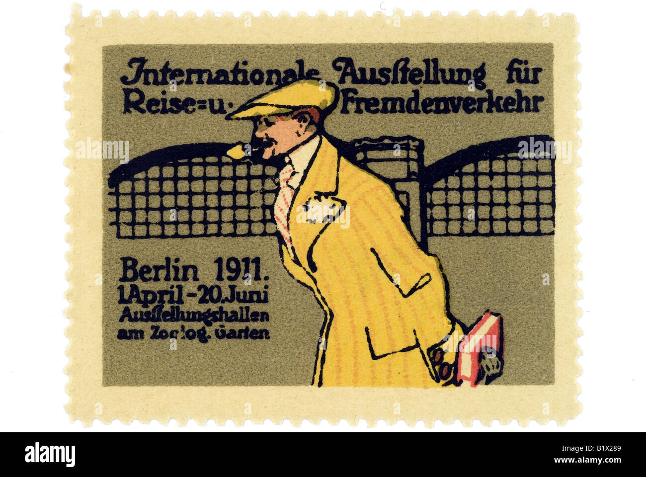 Internationale Ausstellung für Reise- u Fremdenverkehr, Berlin 1911, 1 April  - 20 Juni, Ausstellungshallen am Zoologischen Stock Photo