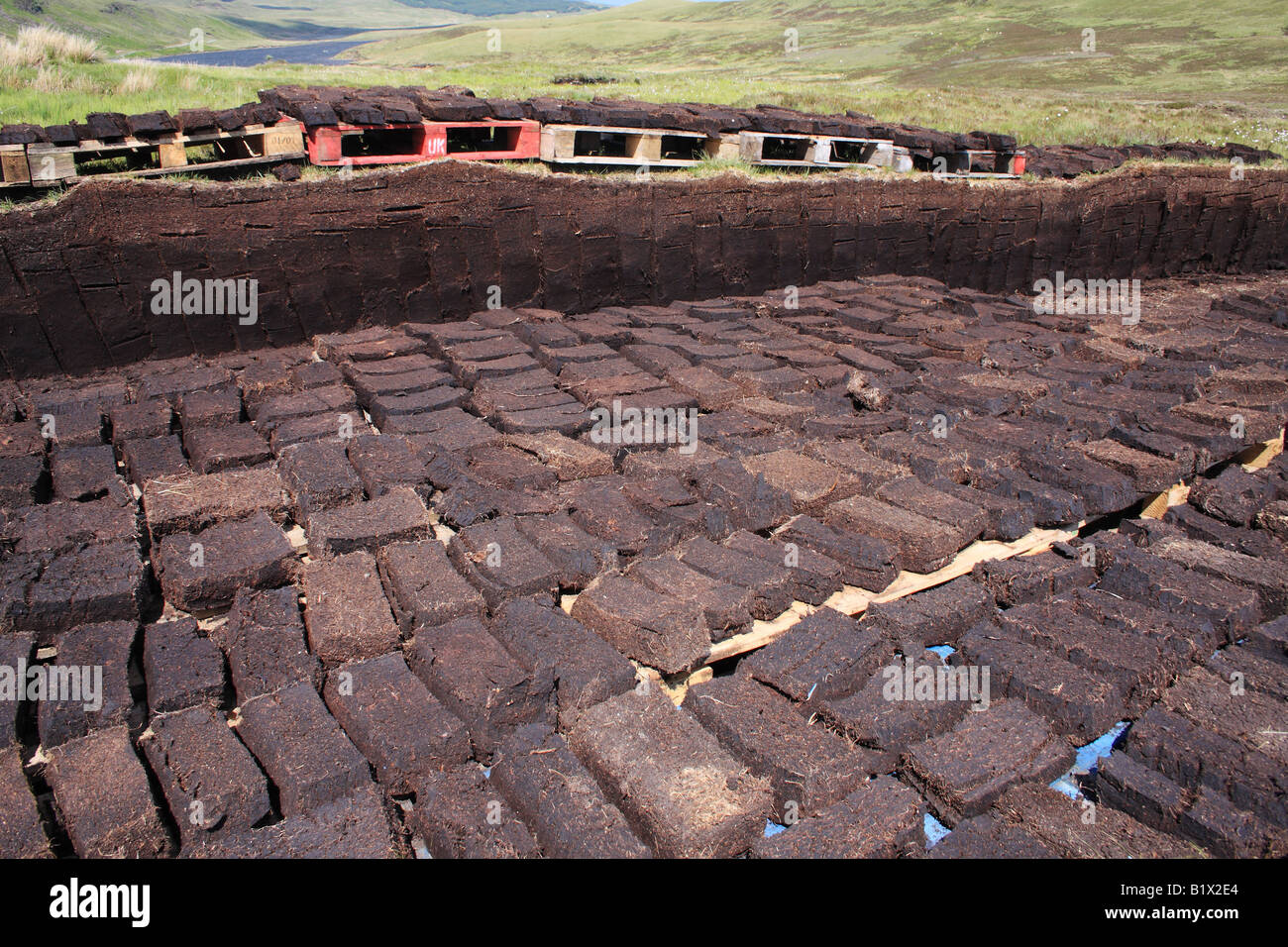 Peat Blocks Stock Photos & Peat Blocks Stock Images Alamy