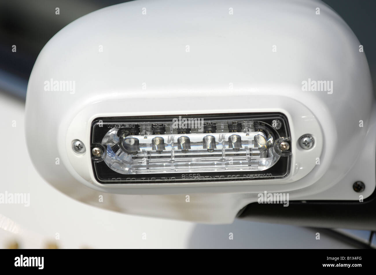 LED lighting technology used for strobe lighting on a law enforcement