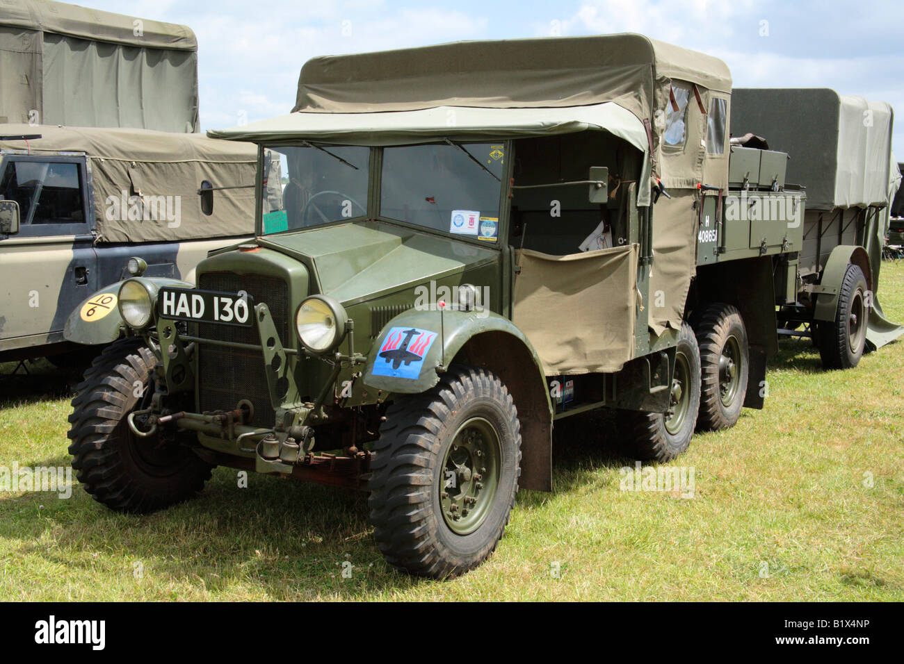 WWII Morris Commercial CDSW Gun Tractor 6x4 Stock Photo Alamy
