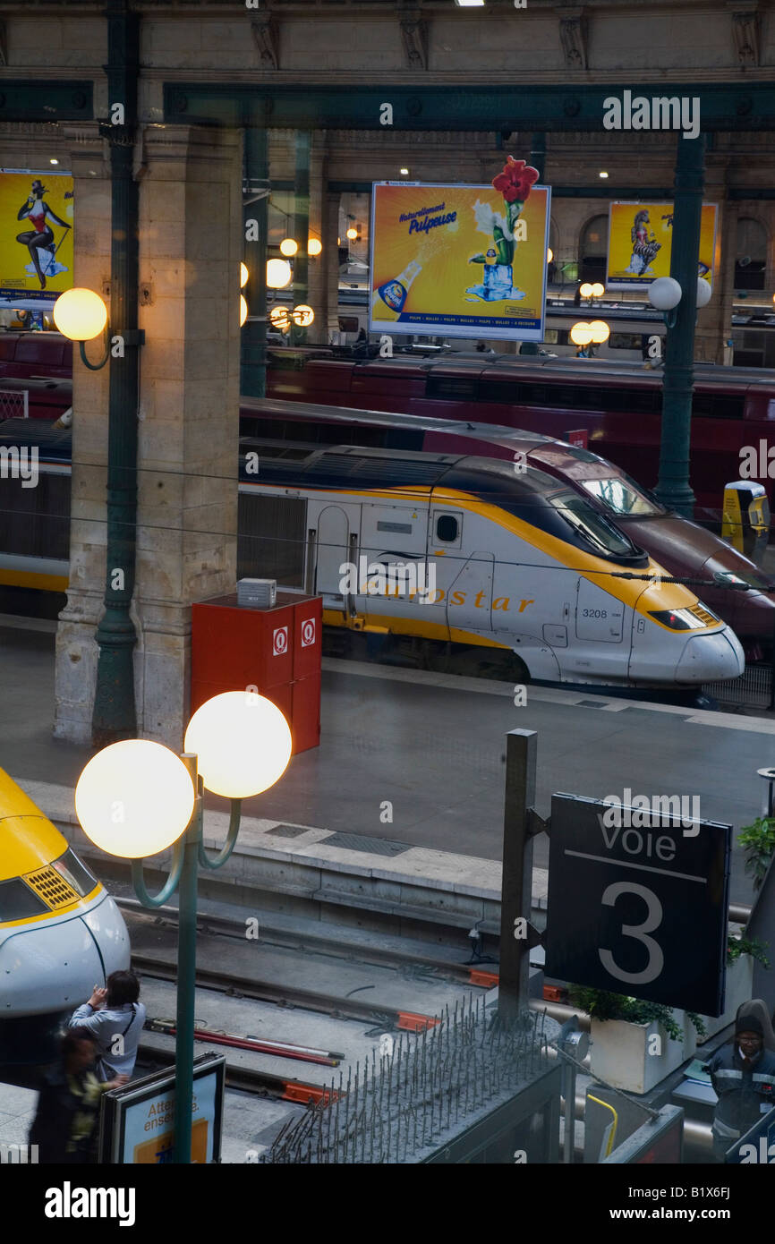 Paris eurostar trains at gare du nord terminal hi-res stock photography and  images - Alamy