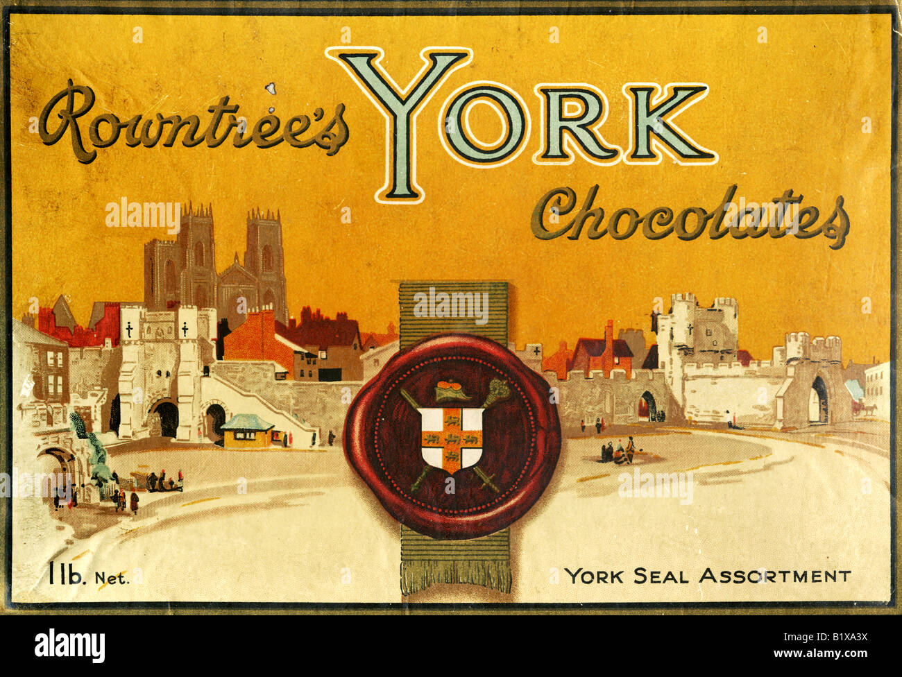 Rowntrees york chocolates hi-res stock photography and