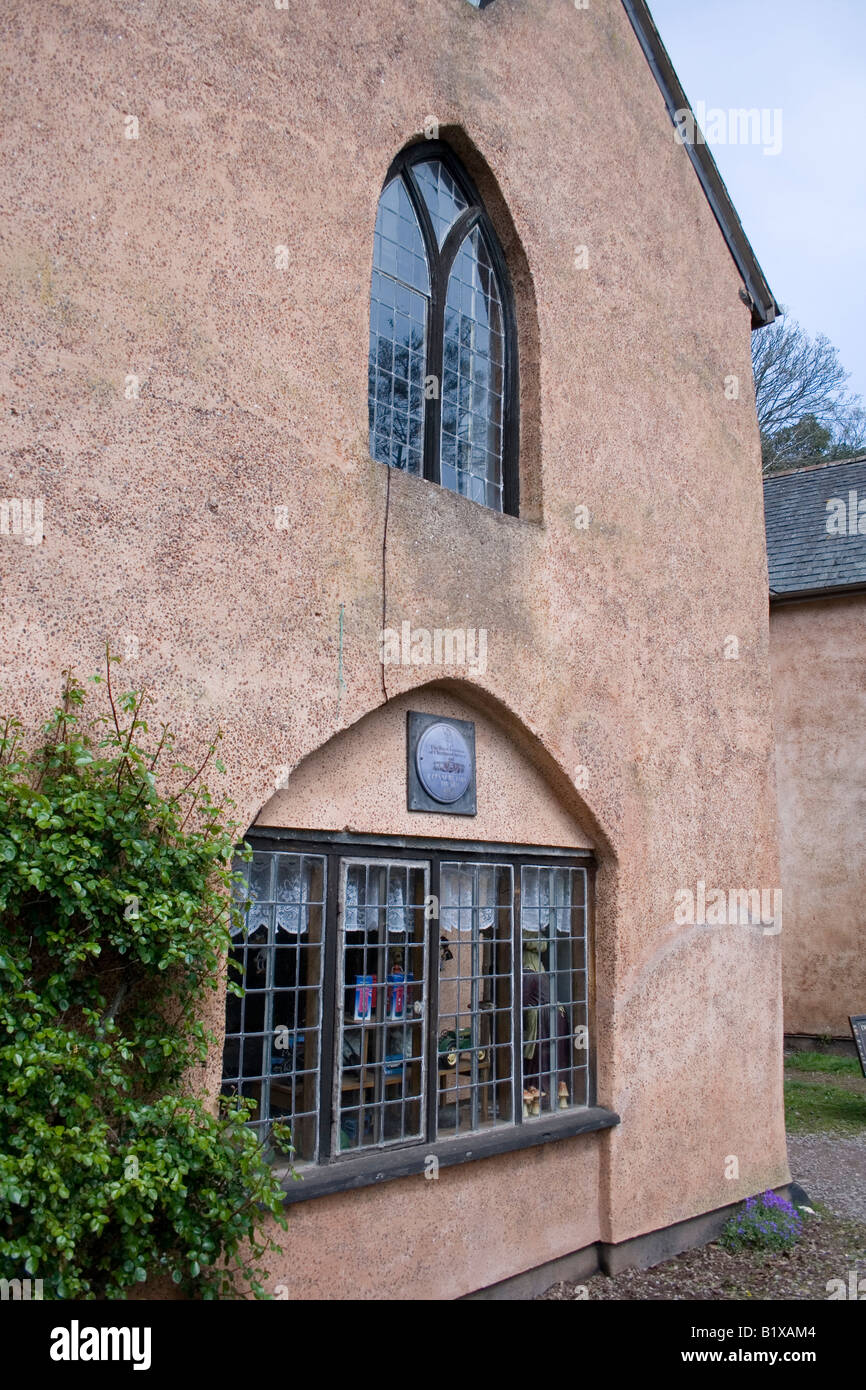 Old building in medieval village of dunster Stock Photo Alamy
