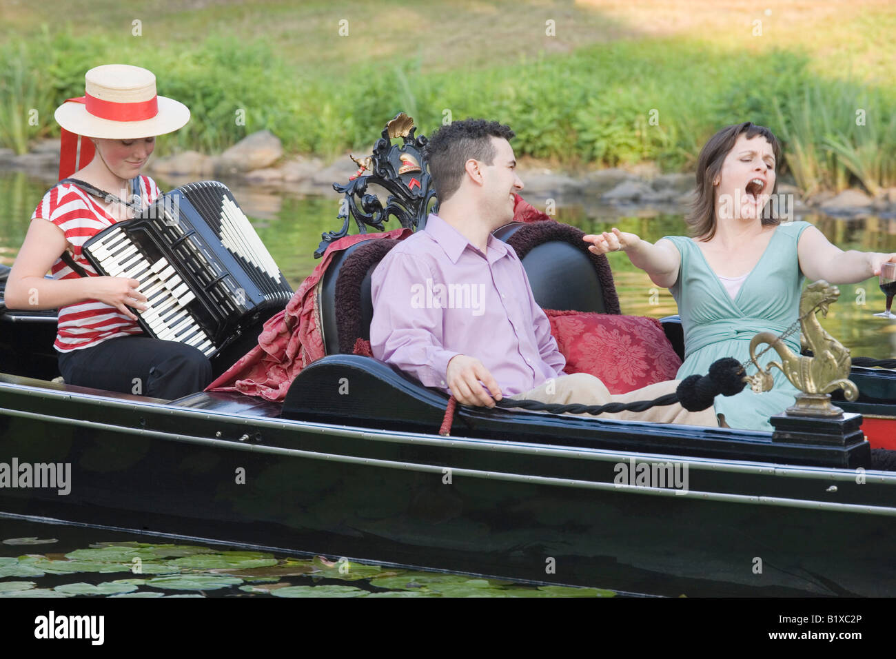 Gondola music hires stock photography and images Alamy