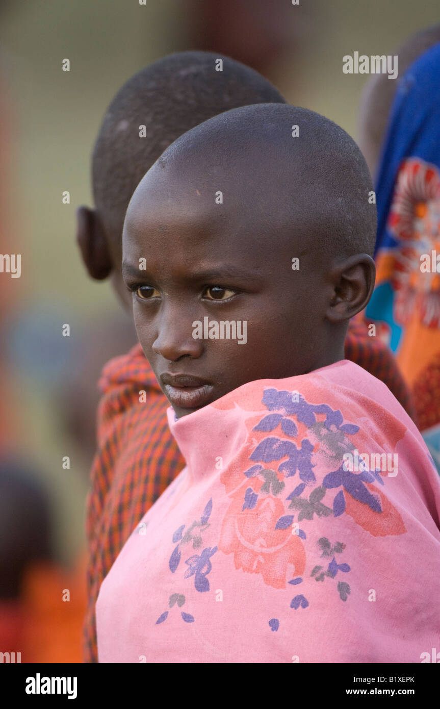 Masai people Stock Photo