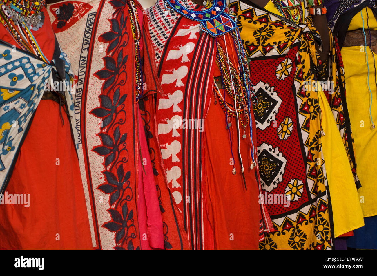 Colorful traditional african clothing hi-res stock photography and images -  Alamy