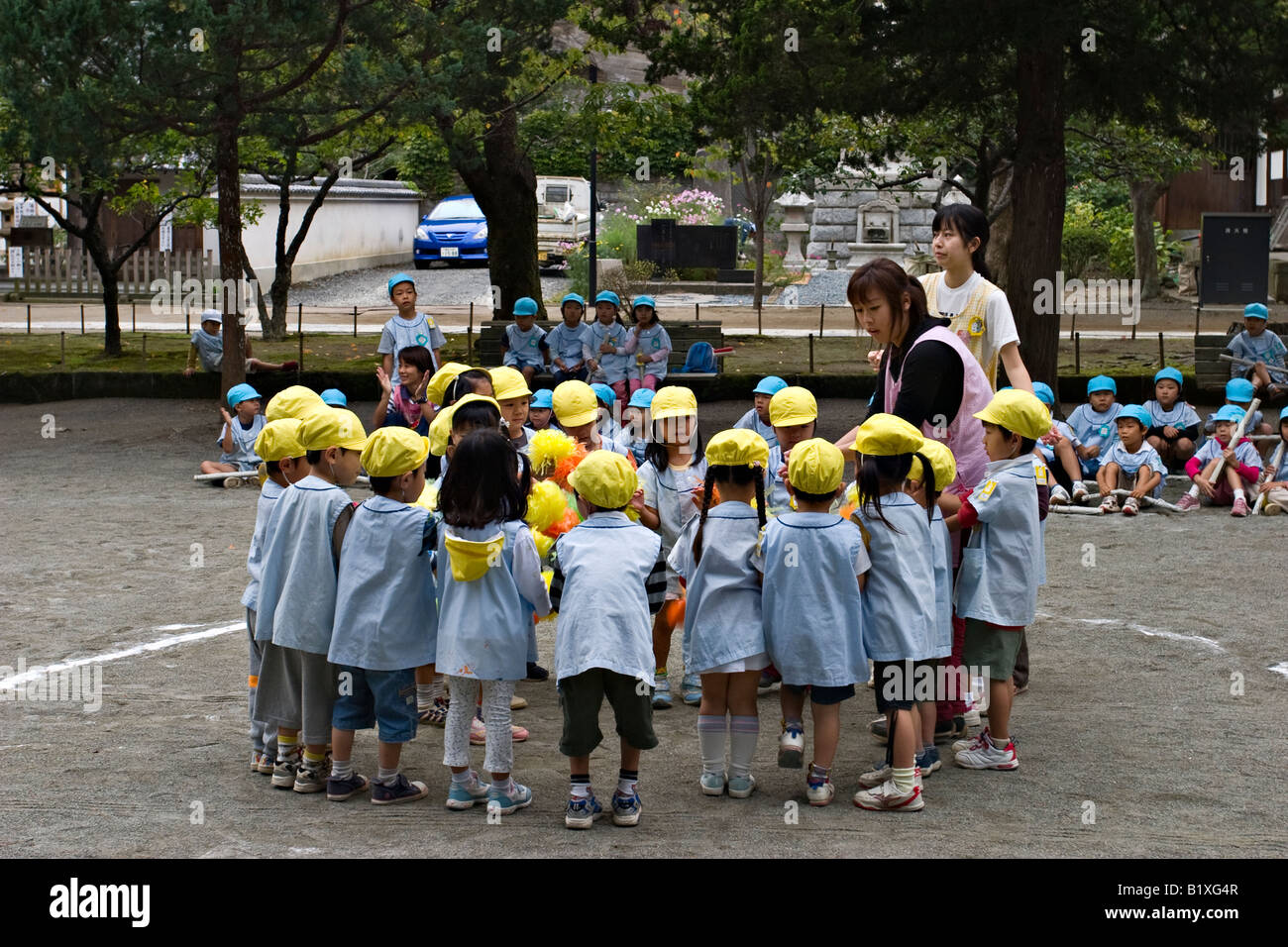 Japanese Kindergarten Stock Photos & Japanese Kindergarten Stock Images